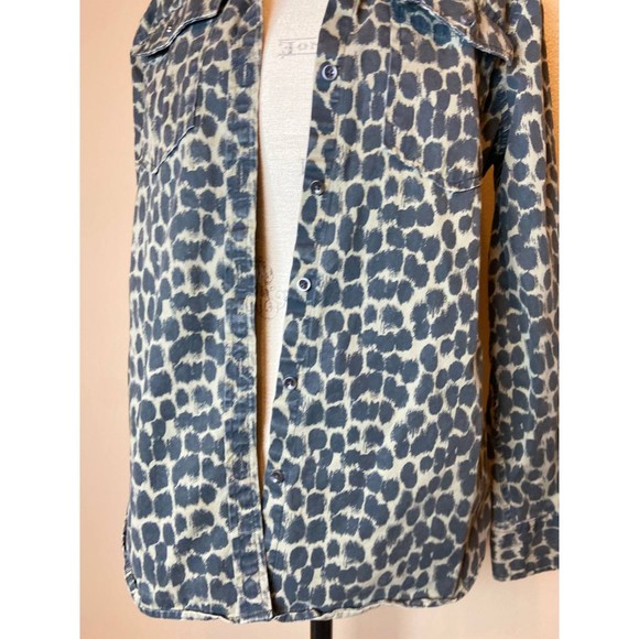 Banana Republic Women's Heavy Weight Dillon Button Down Shirt Size Small - Picture 2 of 7